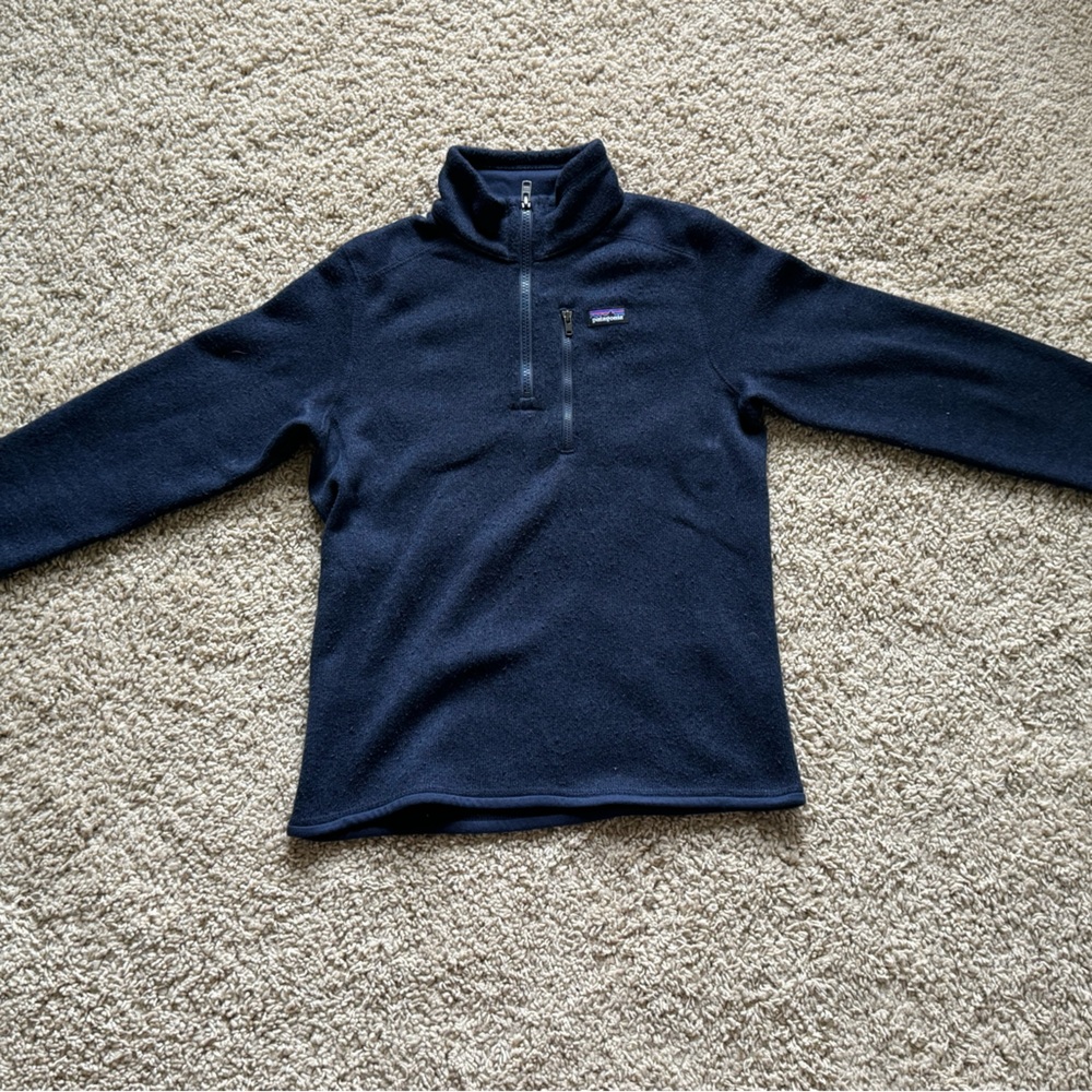 Patagonia Kids Better Sweater Size L (New Navy)